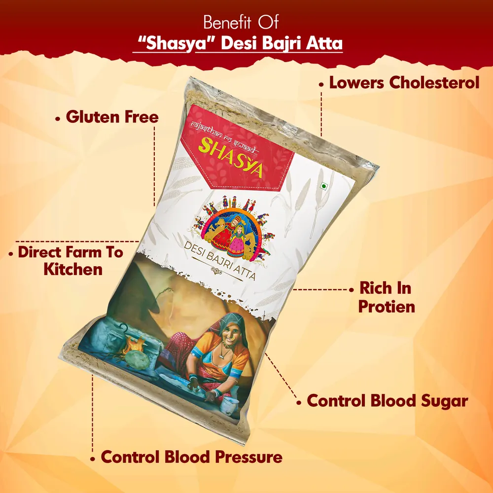 Health benefits of Shasya Desi Bajri Atta