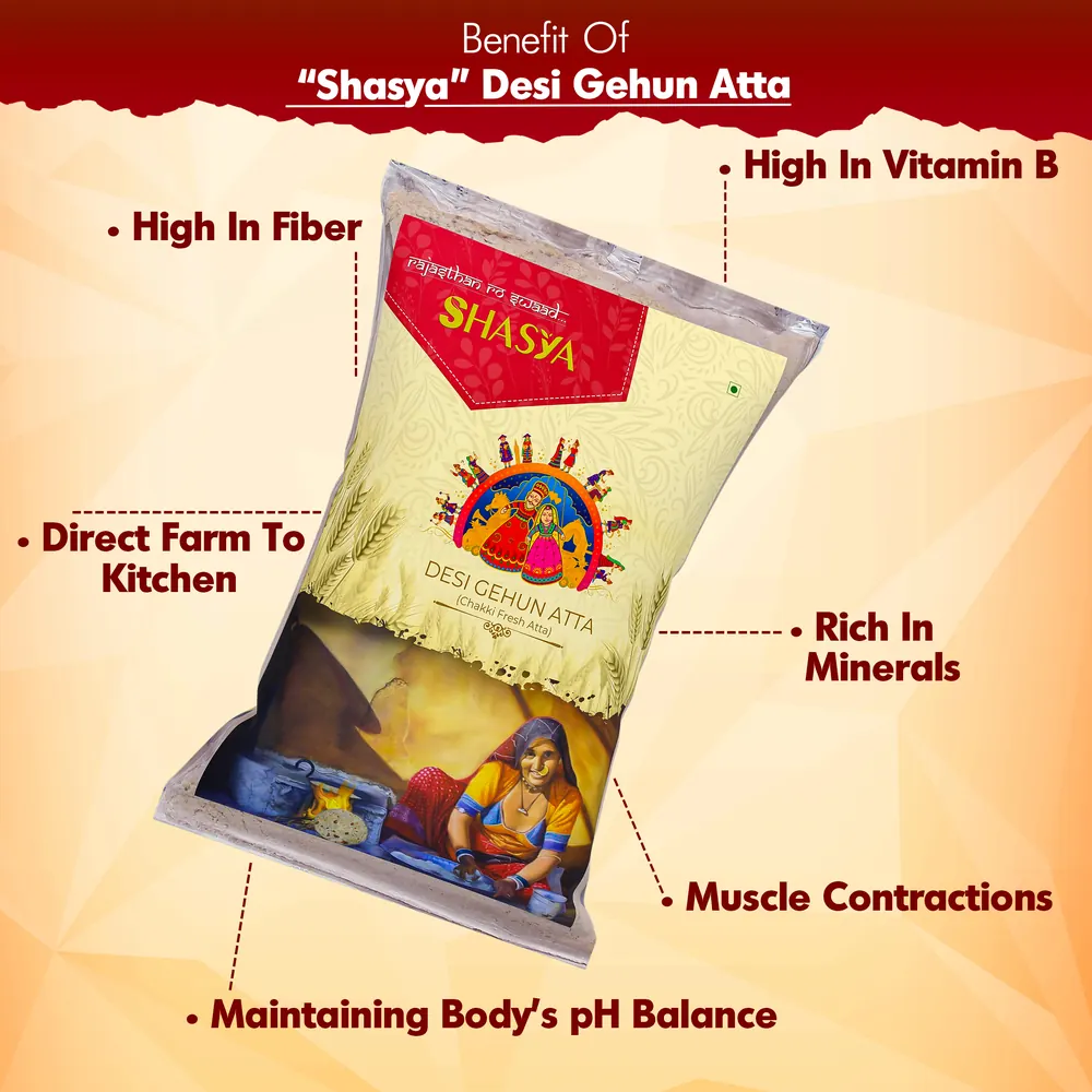 Health benefits of Shasya Desi Gehun Atta