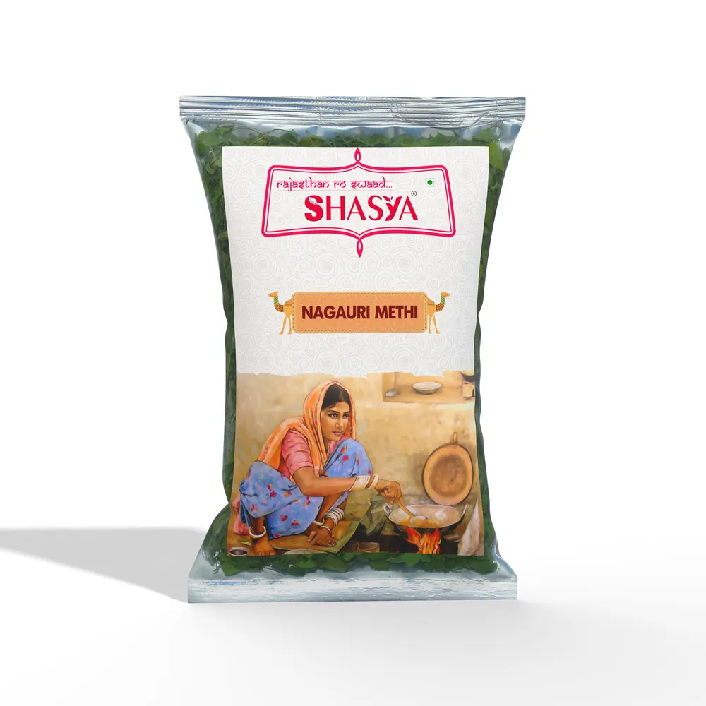Shasya Nagauri Kasuri Methi 100 g pack front